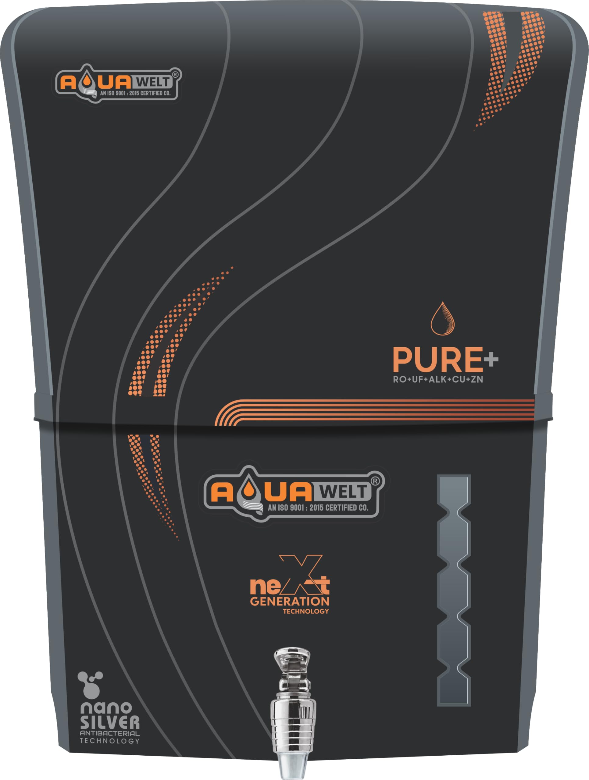 Aquawelt Pure+ Alkaline+Copper and SN RO Water Purifier-image-8