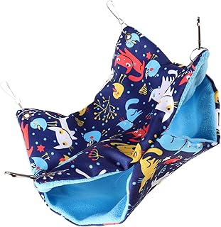 Balacoo Rede De Hamster Saco De Dormir Sacos De Dormir Rede Quente De Hamster Rede De Chinchila Confortável Cama De Hamster Lavável Cama De Hamster Ninho De Esquilo Cama De Porquinho Da