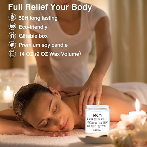 Miniatura 3 de Regalos divertidos para el día de la madre de la hija hijo regalos divertidos para mamá regalos de cumpleaños para mamá velas divertidas para