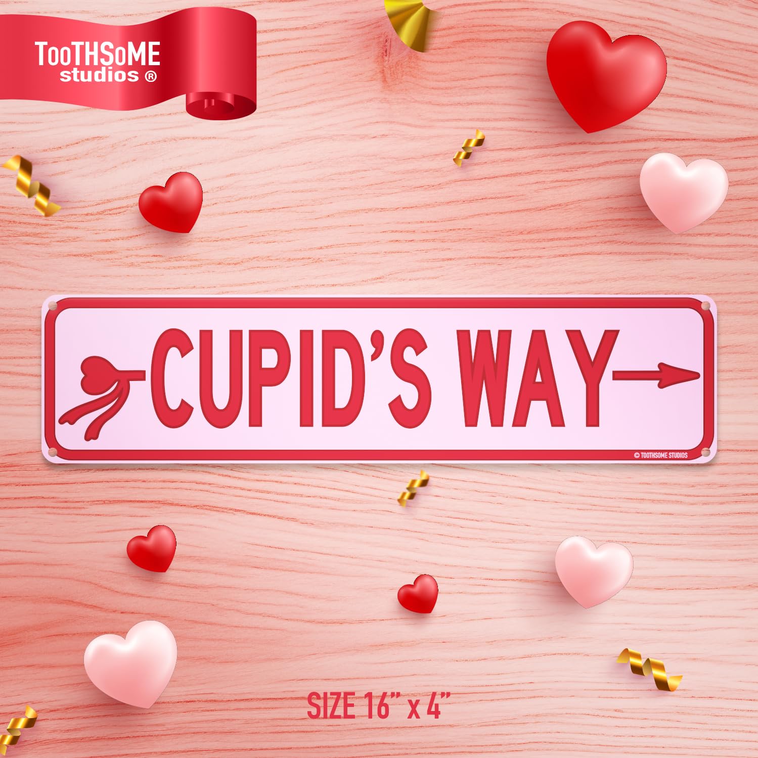 Amazon.com: Cupid's Way Street Sign 16