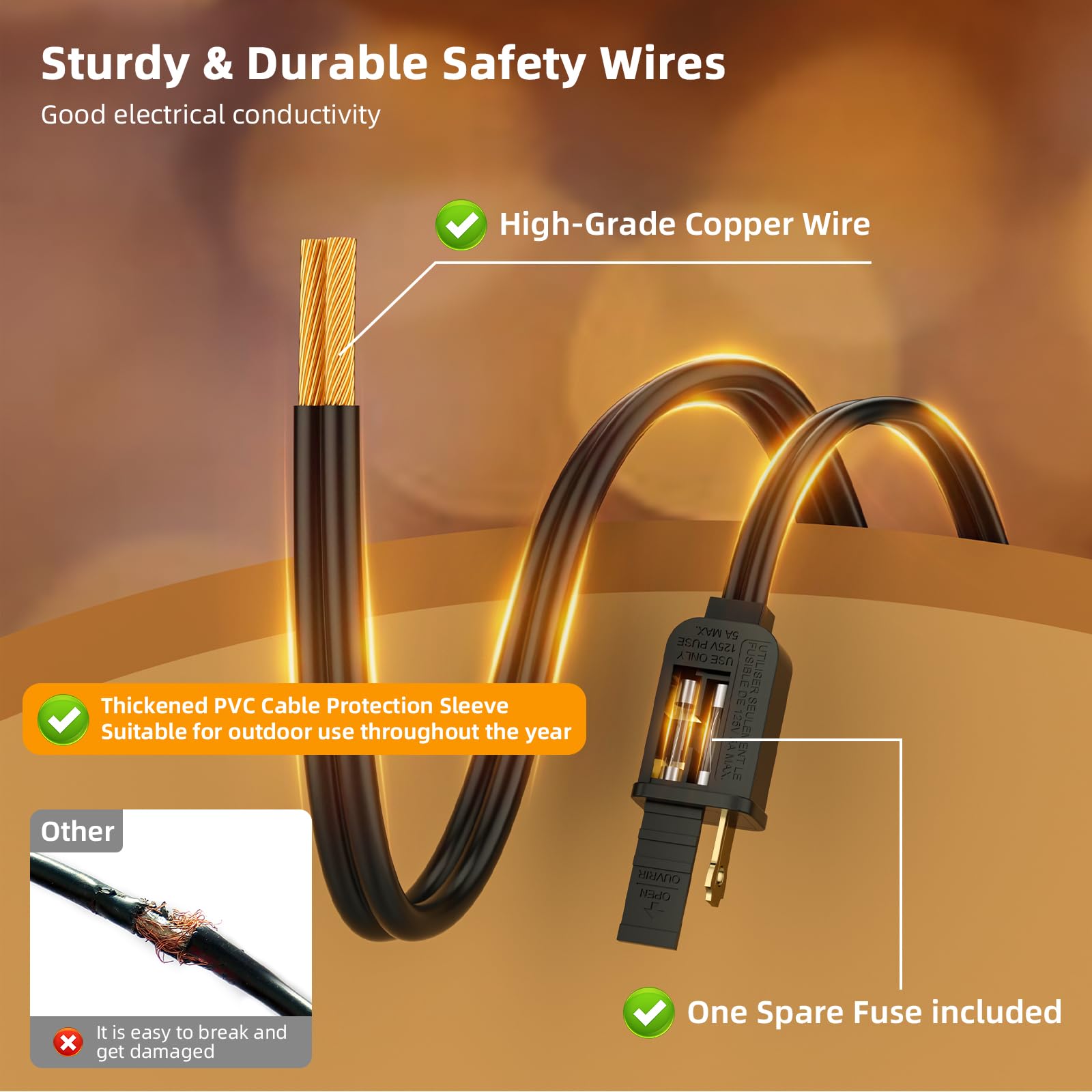 Guirnalda de Luces para Exterior 15M×2-30M FOOMAN Serie de Luces LED Vintage con ST38 50+4 Bombillas, Cadena de Luces Conectable IP65 Impermeable para Jardin Fiesta Patio Boda