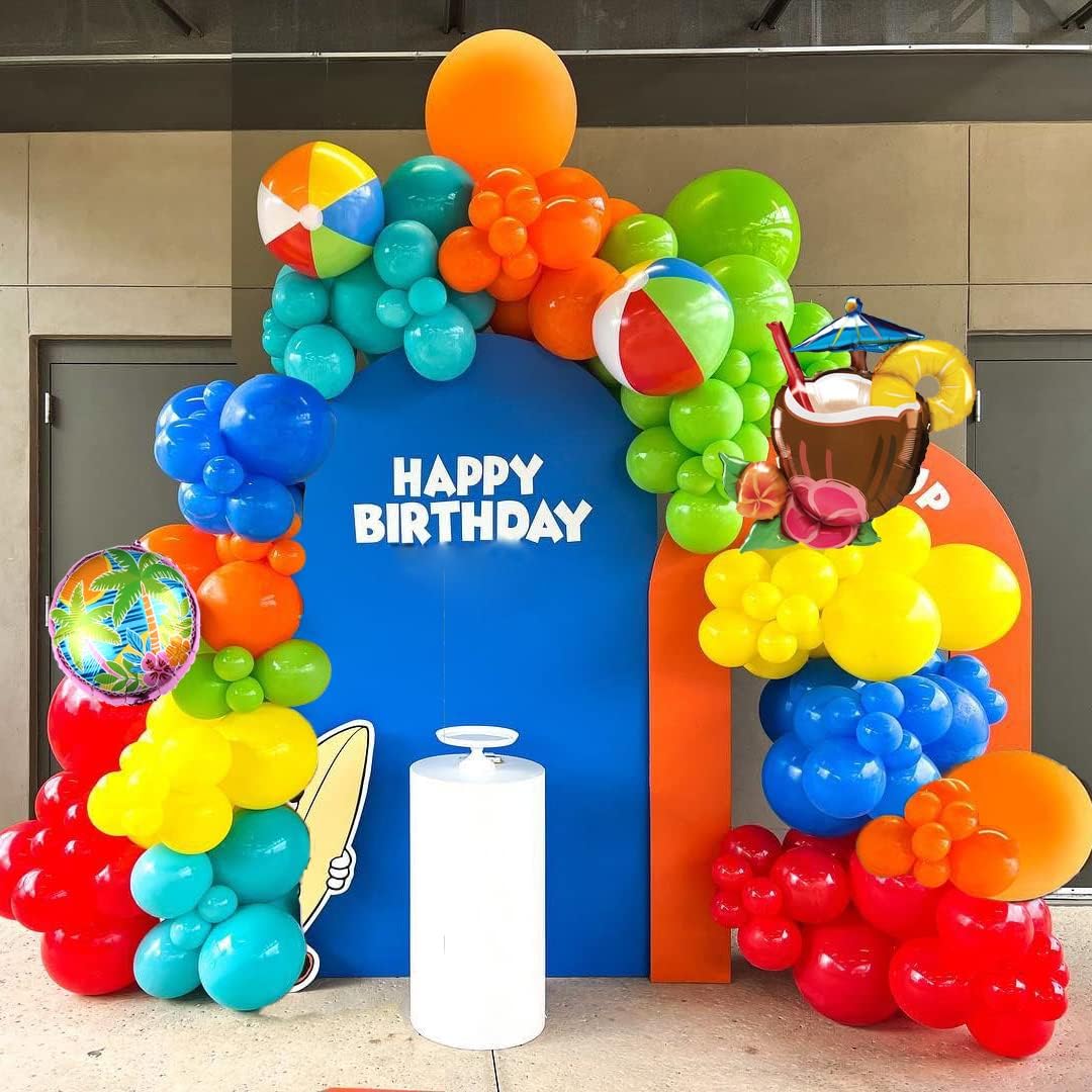 Summer Pool Beach Party Decorations Kit 143 Pcs Pool Party