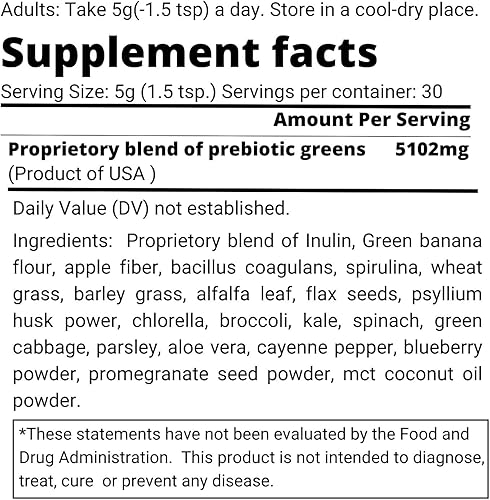 Miniatura 2 de Root Relive Greens de Dr. Rahm's  Superfood Powerhouse con verduras de hoja verde, frutas y fibras oscuras - 5.40 oz