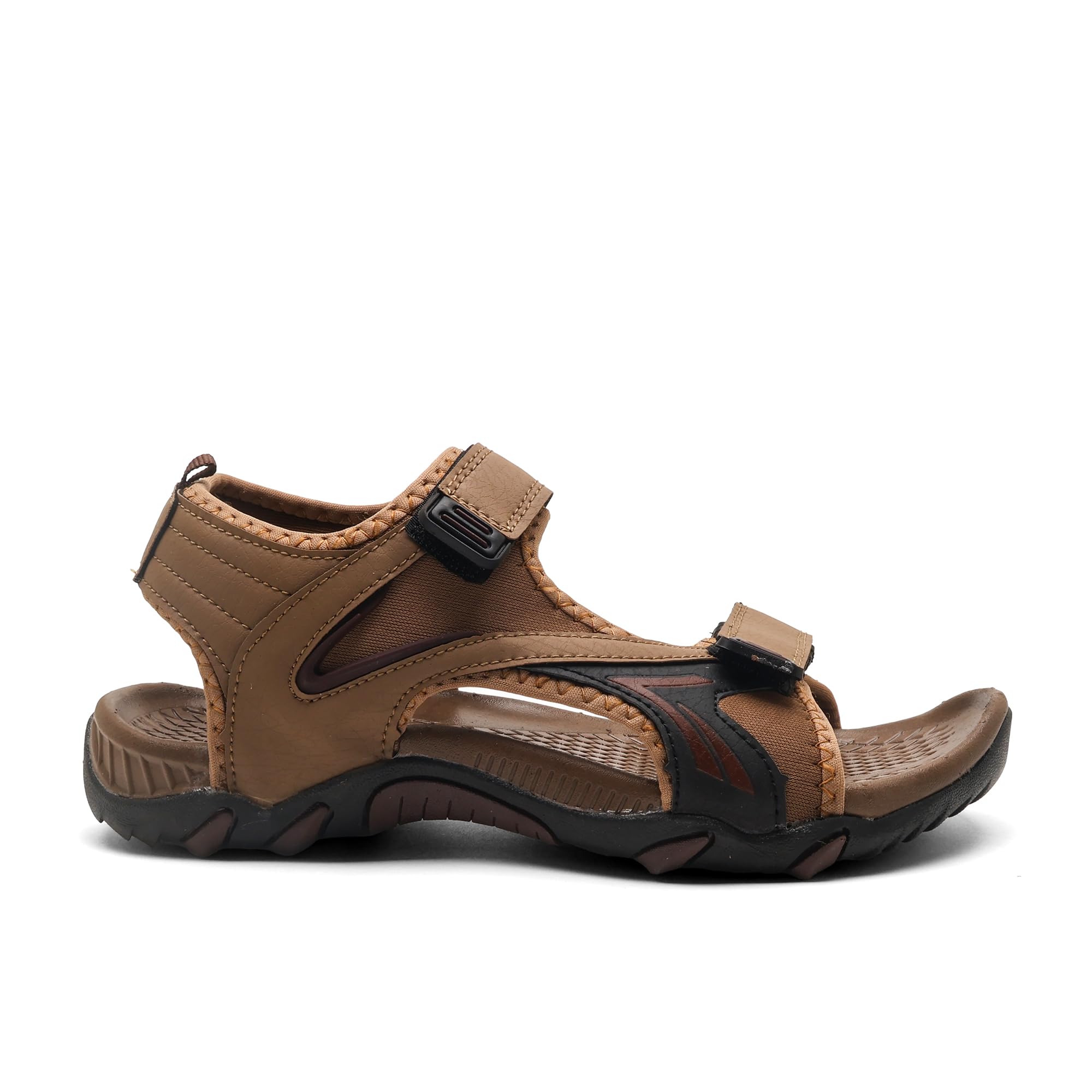 ASIAN VISTARA-26 - Sandalias casuales para hombre con cierre de velcro ajustable para un fácil uso, con ajuste flexible y aspecto moderno y elegante, ideales para el uso diario tanto para hombres como