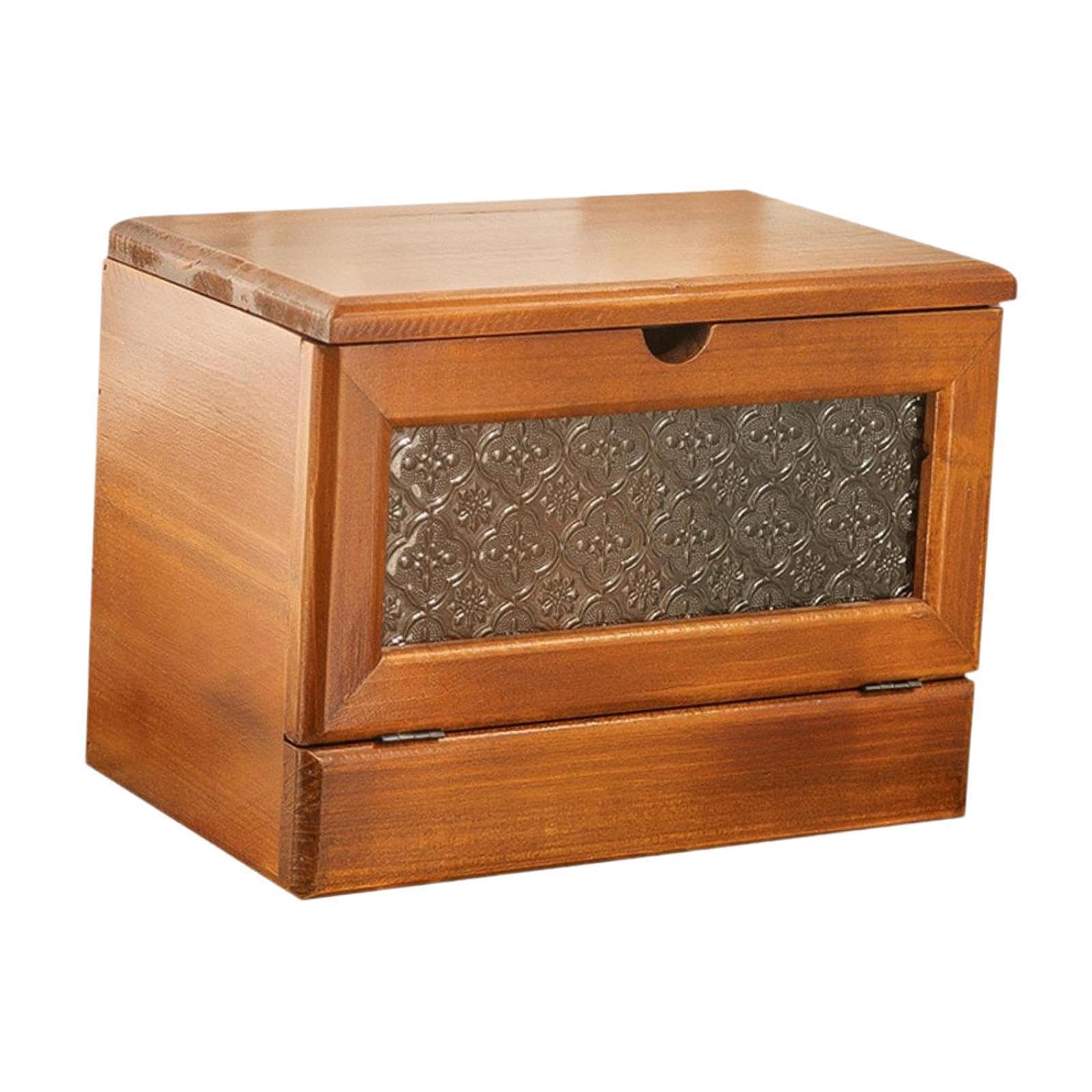 Boîte de Rangement Moderne pour Bijoux et Maquillage Vintage, présentoirs cosmétiques artisanaux avec Rangement pour pinceaux de Maquillage,