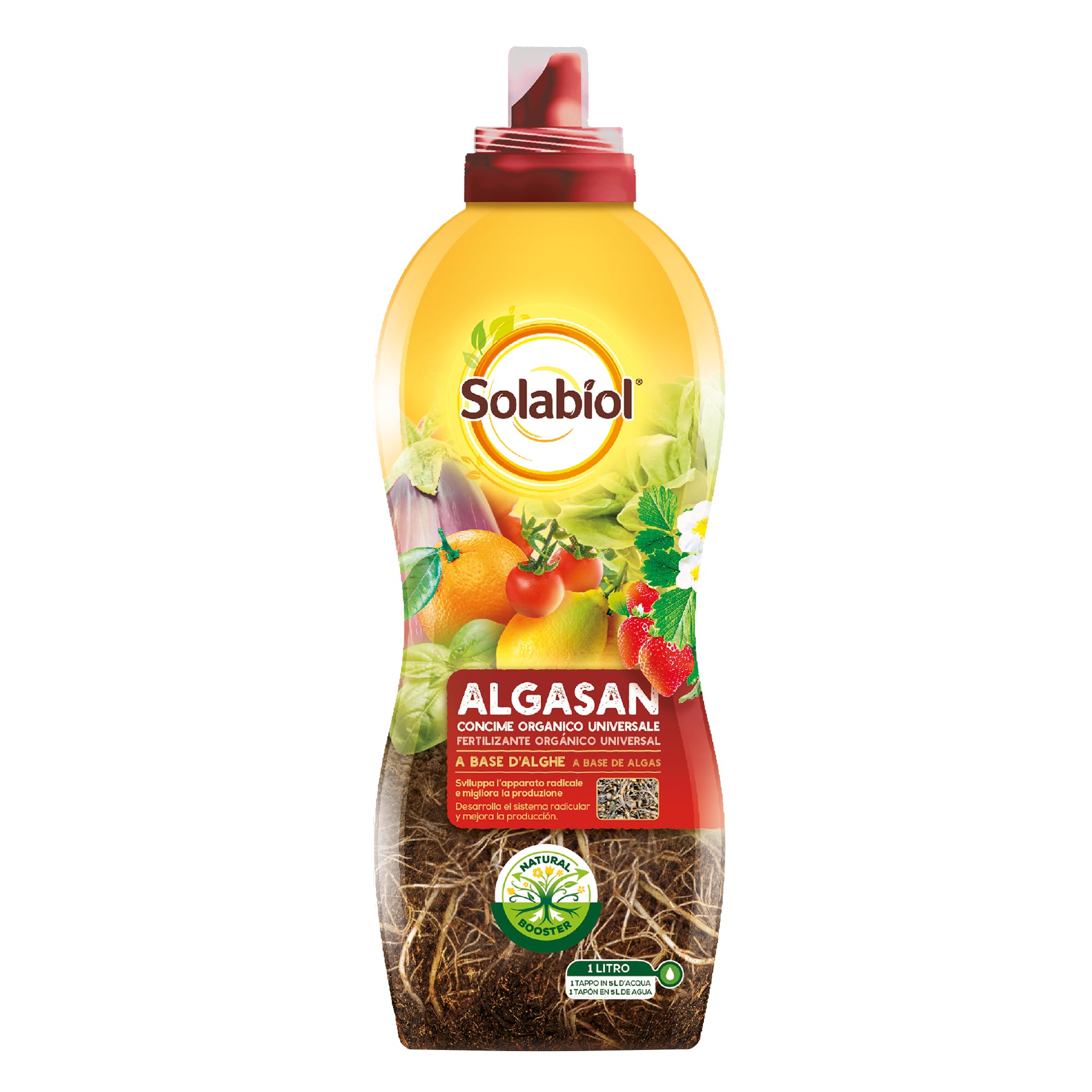 Solabiol Concime universale biologico Algasan 1 l