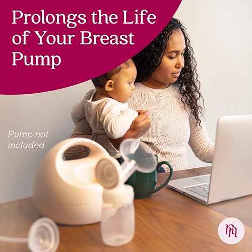 Miniatura 7 de Paquete de 8 Membrana Nurse & Nourish para Spectra Backflow Protector Reemplazo  Insertos de extractor de leche Nurse & Nourish para piezas de