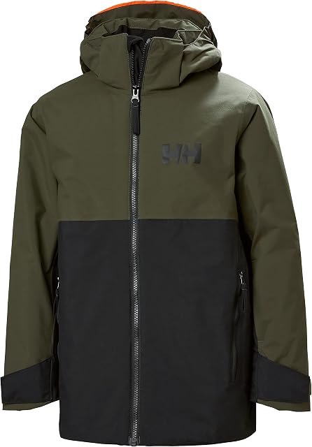 Helly Hansen Jr Traverse Jacket Junior Unisex, Black, 16