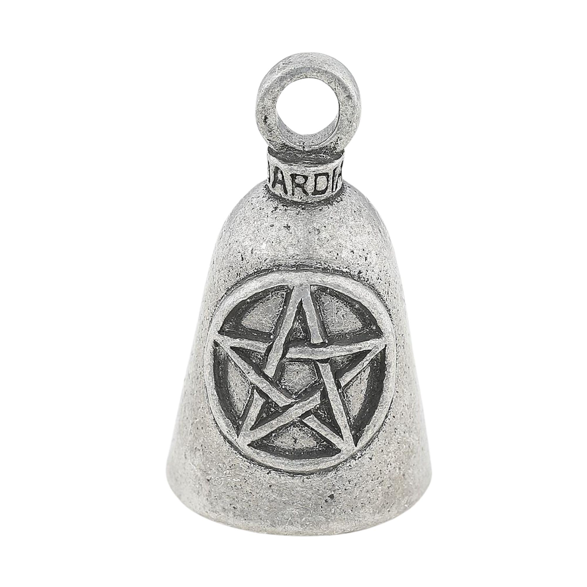 Guardian Bell Pentagram Motorcycle Bell, Good Luck Bell, Keychain