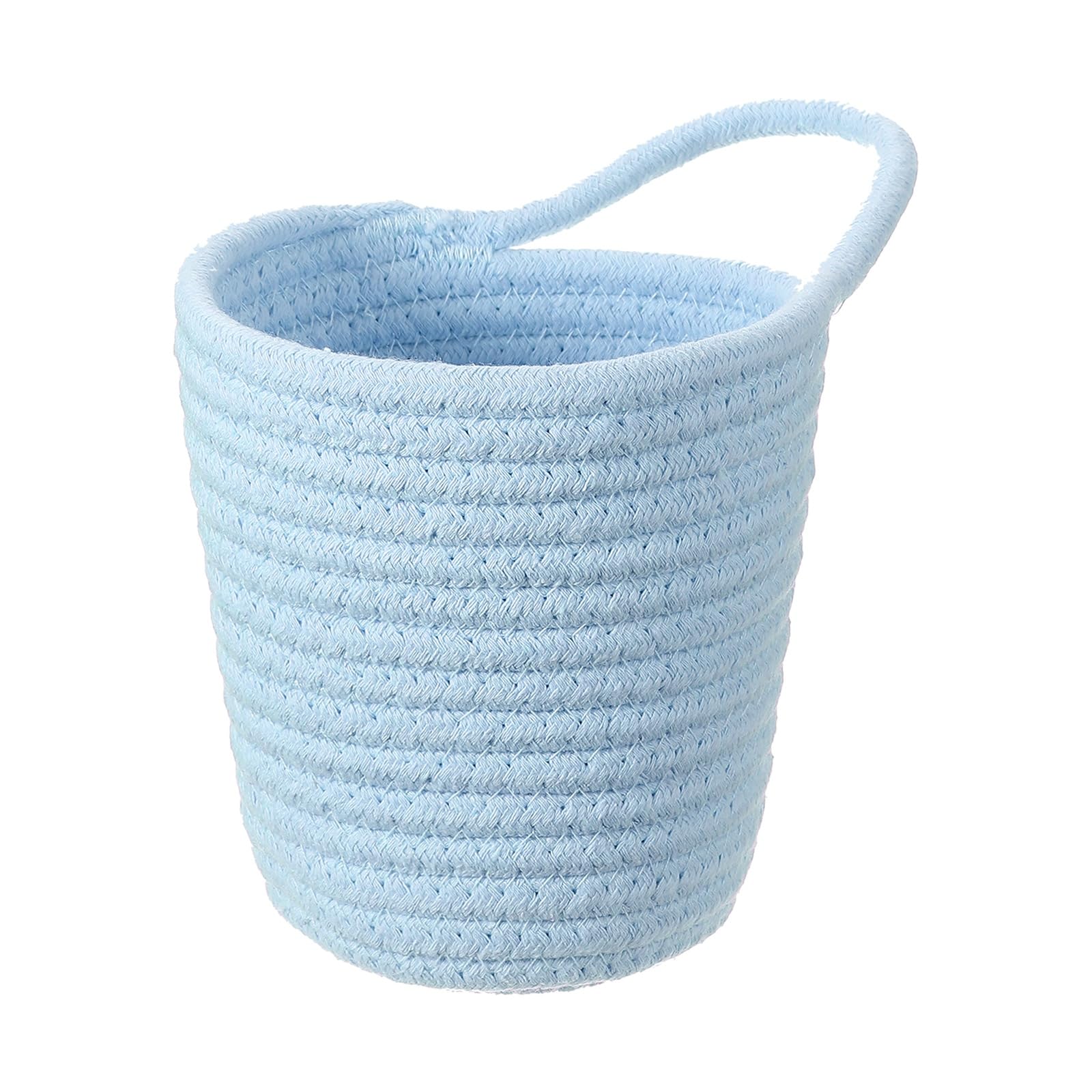 Panier de rangement en coton bleu, idée cadeau pour chambre de bébé