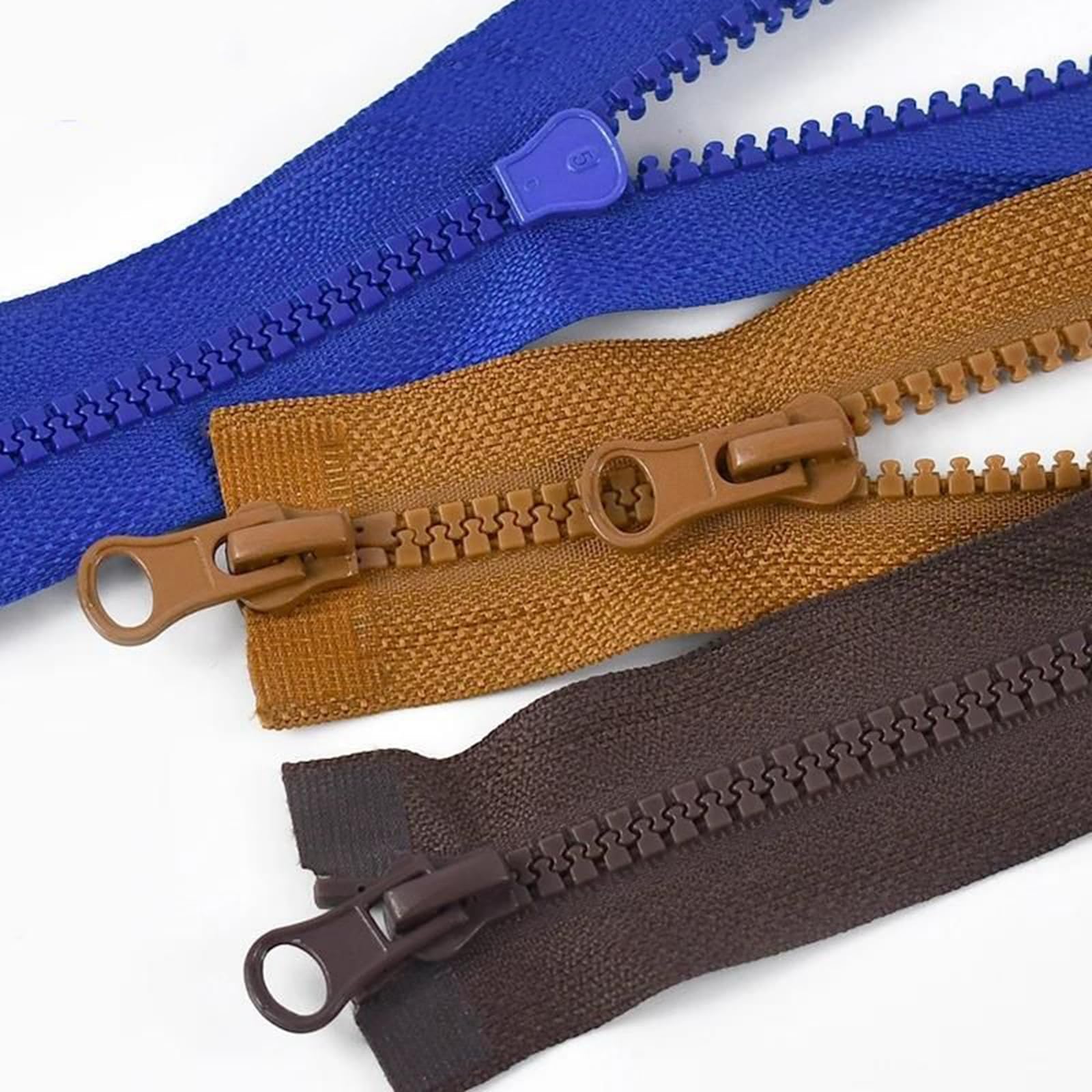 Fermeture éclair Double Curseur Injectée N°5 Séparable 55 Cm Beige