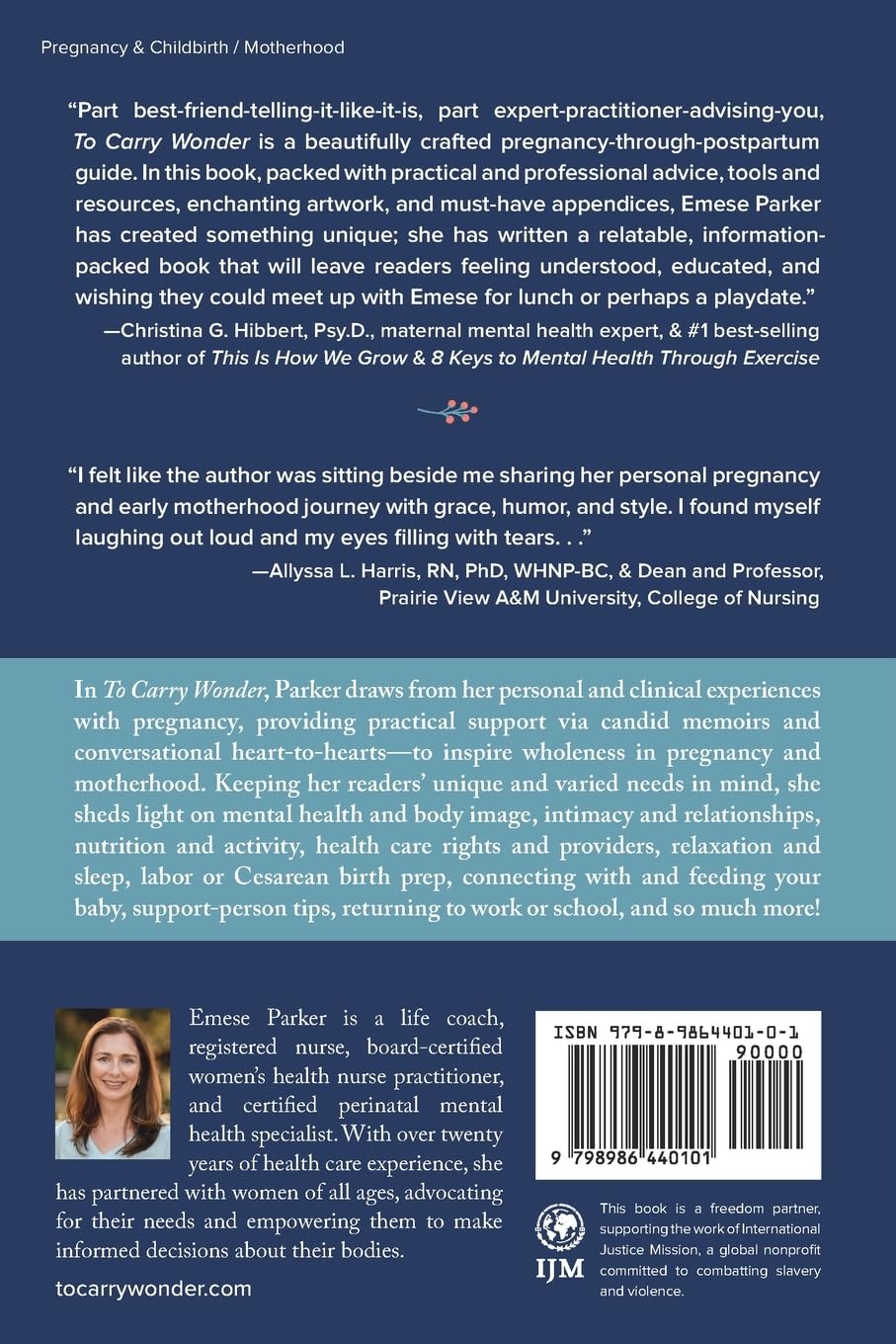 To Carry Wonder: A Memoir and Guide to Adventures in Pregnancy and Beyond      Paperback – March 31, 2023