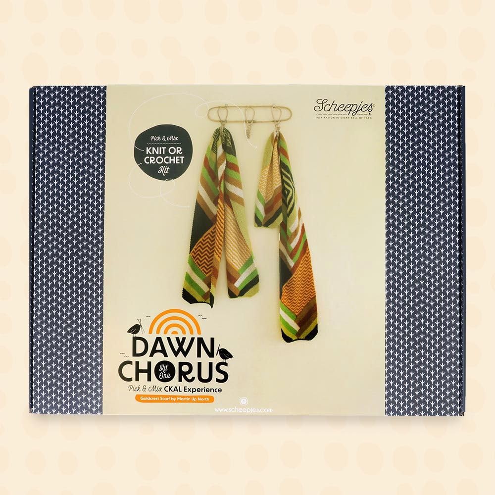 Scheepjes - Scheepjes CKAL Dawn Chorus Goldcrest Schal Bausatz - 1 Setzen