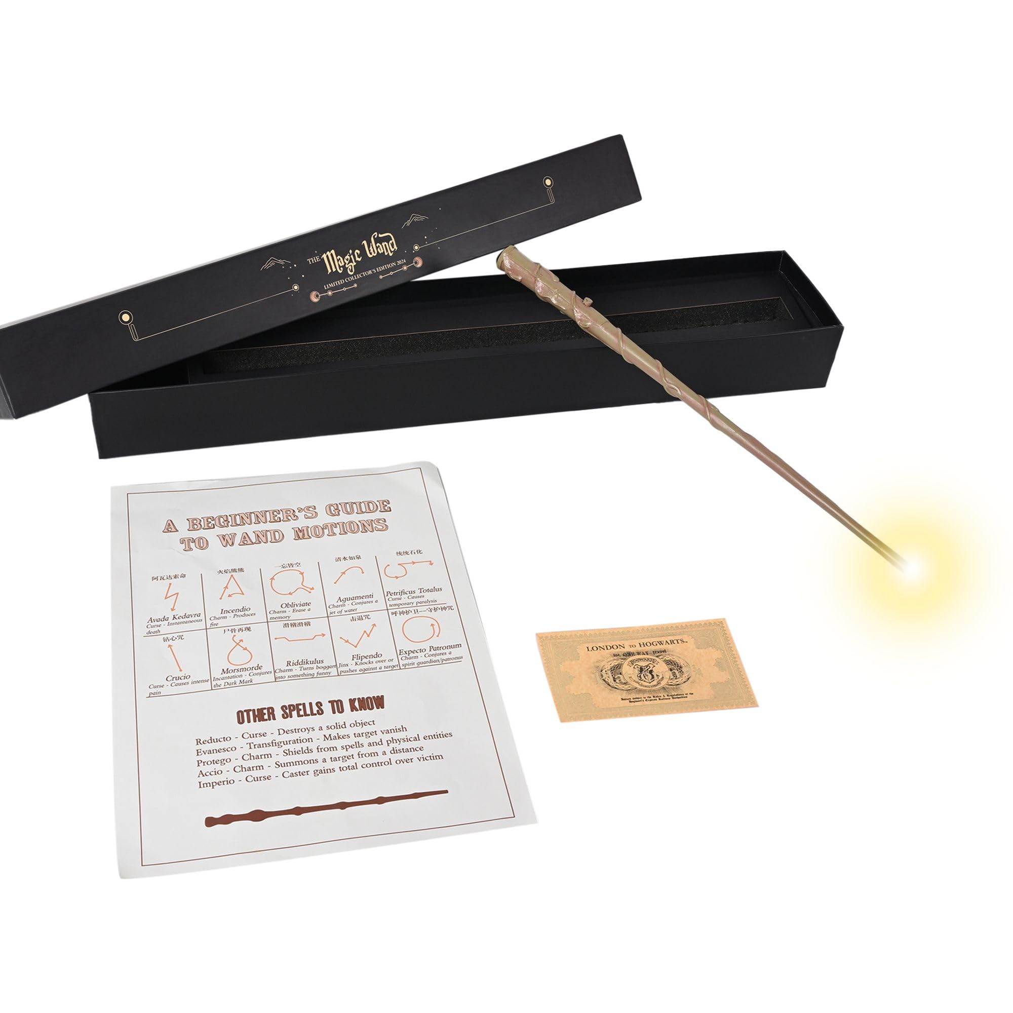 Fusked Hermoine Light Wand Toy For Kids Gift Harrypotter Accesssories Cosplay Magic Wand Stick(Limited Edition 2024) - Multicolor (B0CLLT71RW) Amazon Price History, Amazon Price Tracker