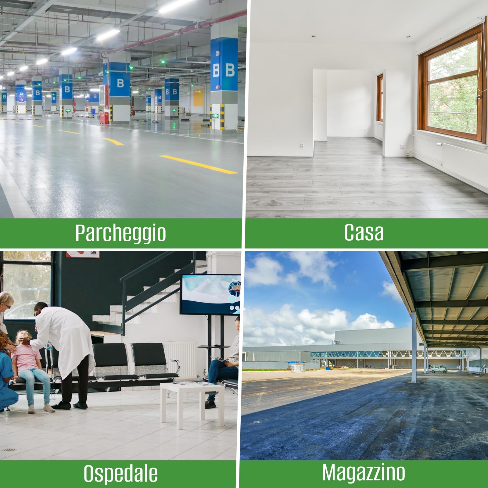 Set di attrezzi per rivestimento del pavimento, in resina epossidica, con rullo di sfiato, scarpe per unghie, raschietto per grandi superfici e asta telescopica, per la massa di compensazione
