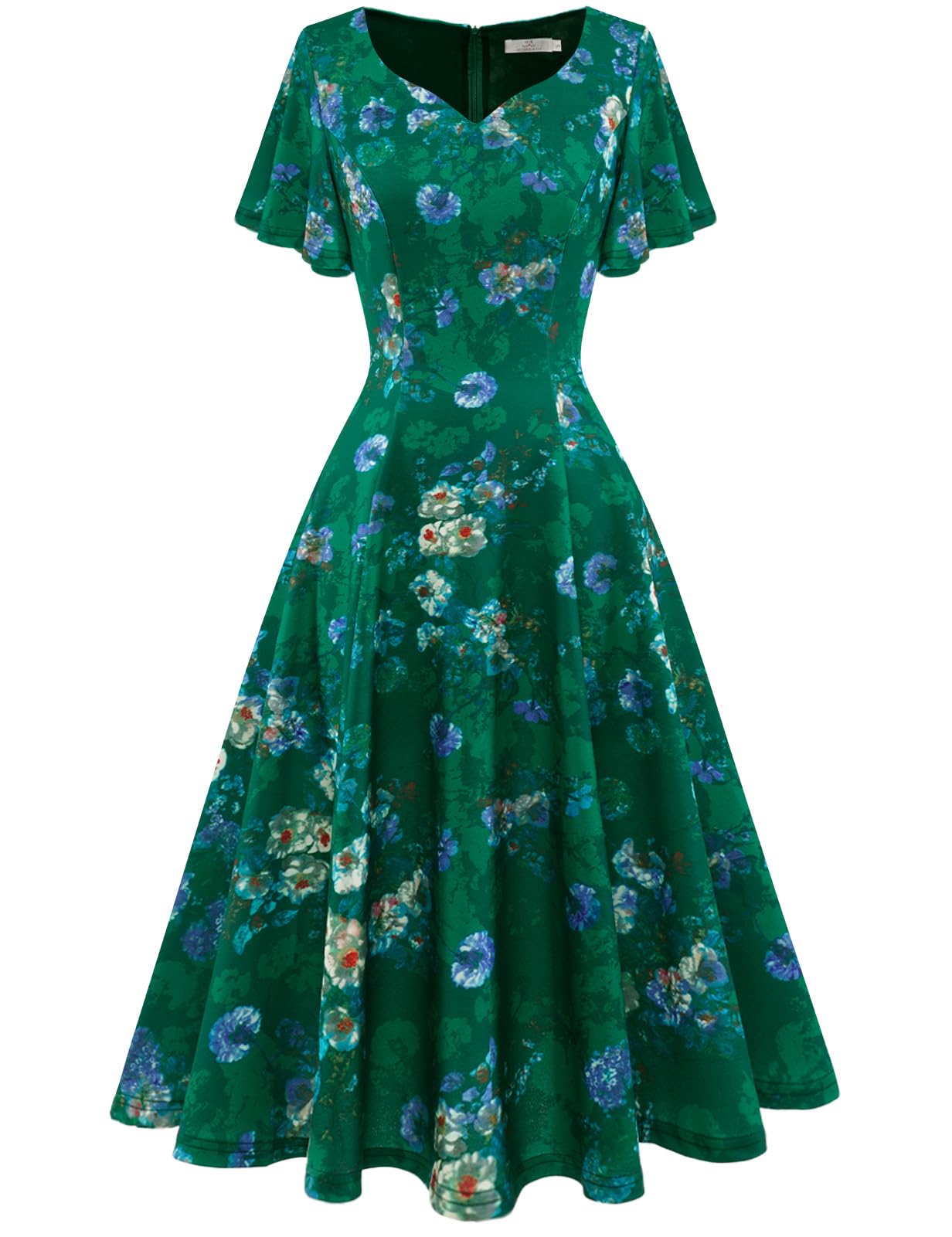 green cottage core dress Elizabeth Taylor Inspired Sage Green 1950s Dress Life Magazine –  LausenCrafts