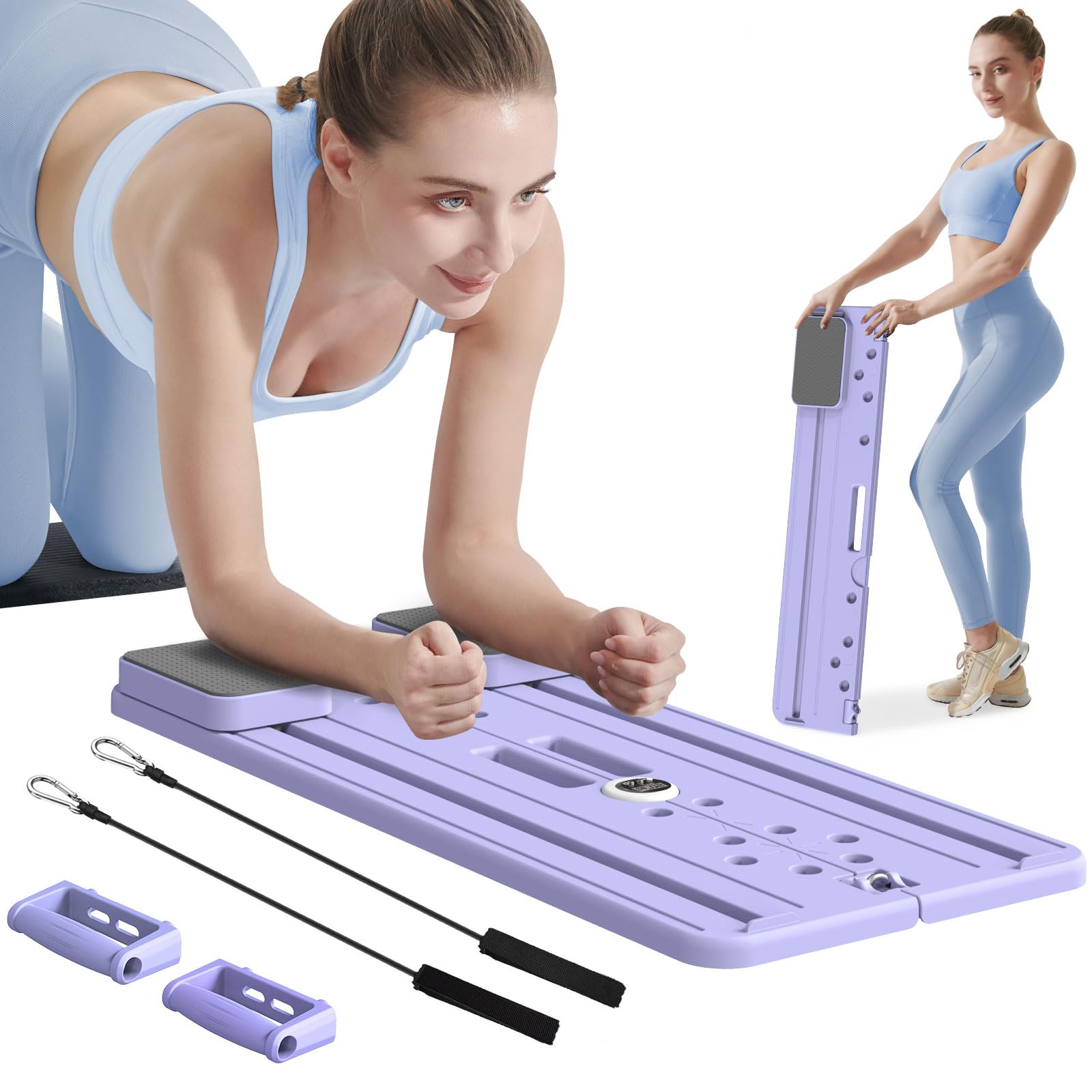 ピラティス　ホームピラティス Pilates Board Pilates Reformer Set,Multifunctional Abdominal Board