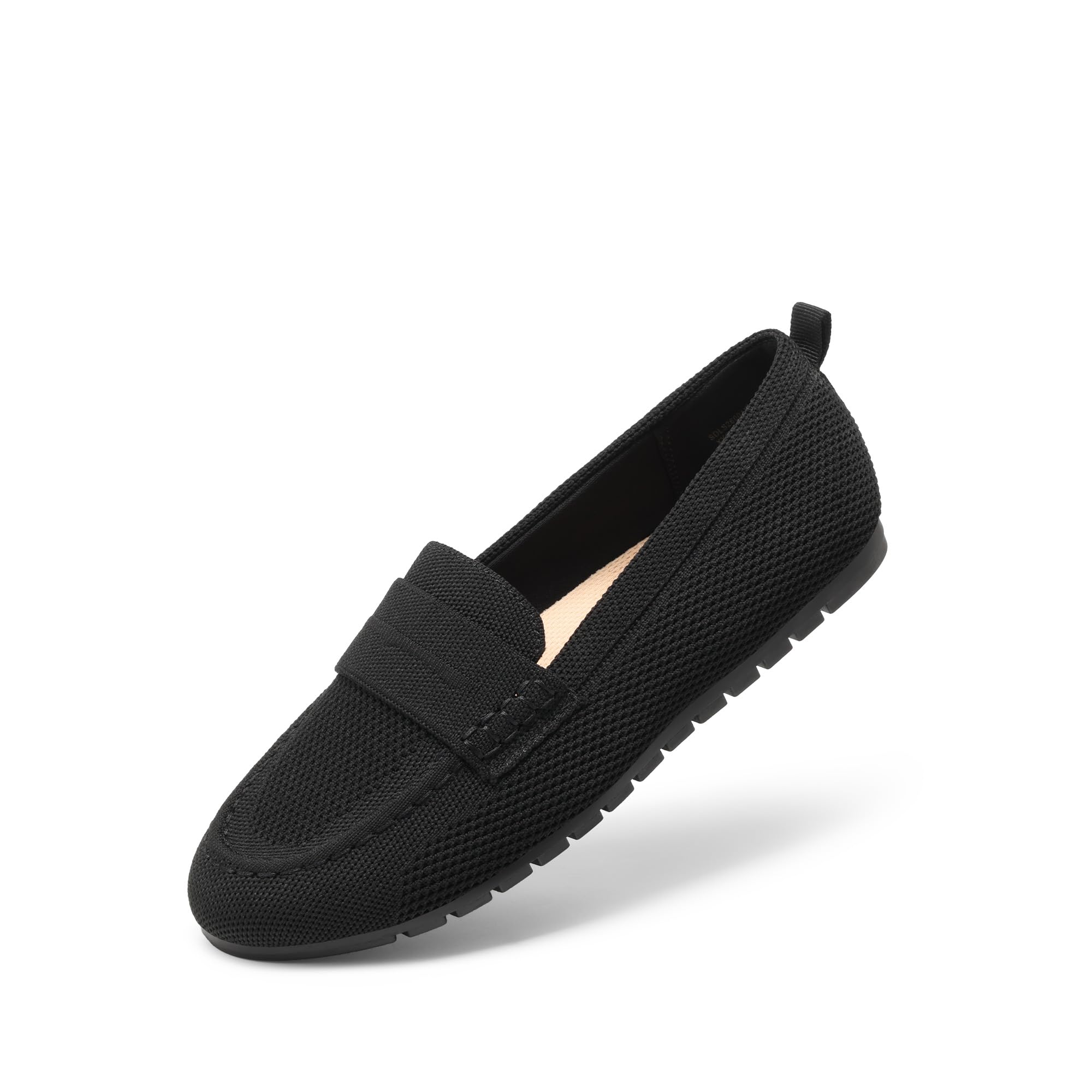 DREAM PAIRS Mocasines para Mujeres Penny Tejidos Mocasines Casual Cómodos Slip On Planos para Trabajo Negocios y Caminatas
