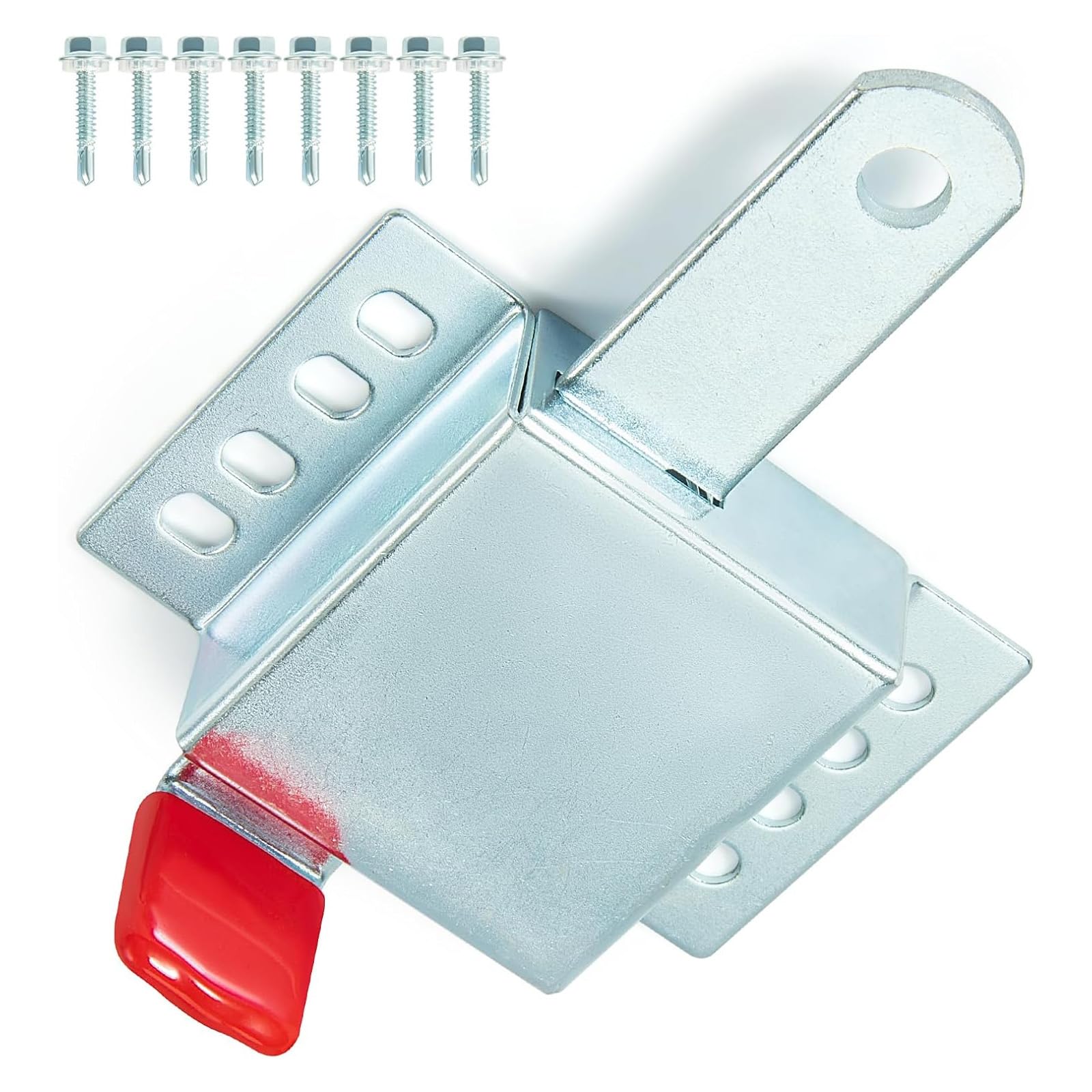 Reinforced Garage Door Security Erosion Resistant Steel Bolt Easy Mount Design for Theft & Heavy Duty Garage Door