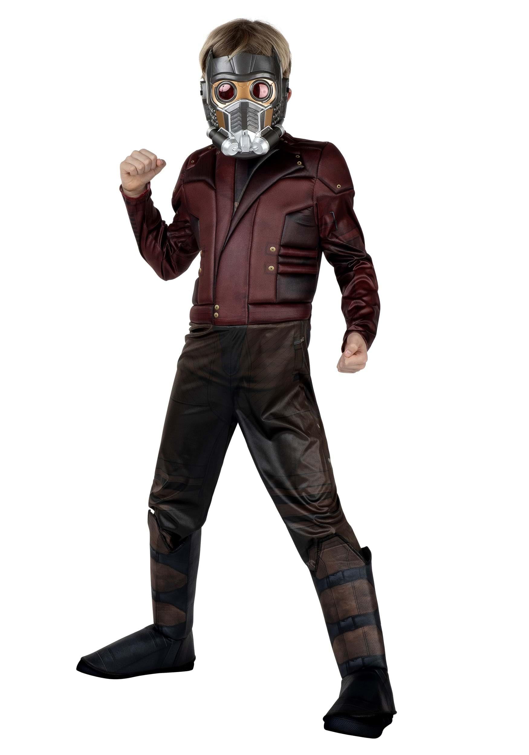 Jazwares - Disfraz de Lord Qualux de Guardianes de la Galaxia para niño, disfraz de Marvel con máscara