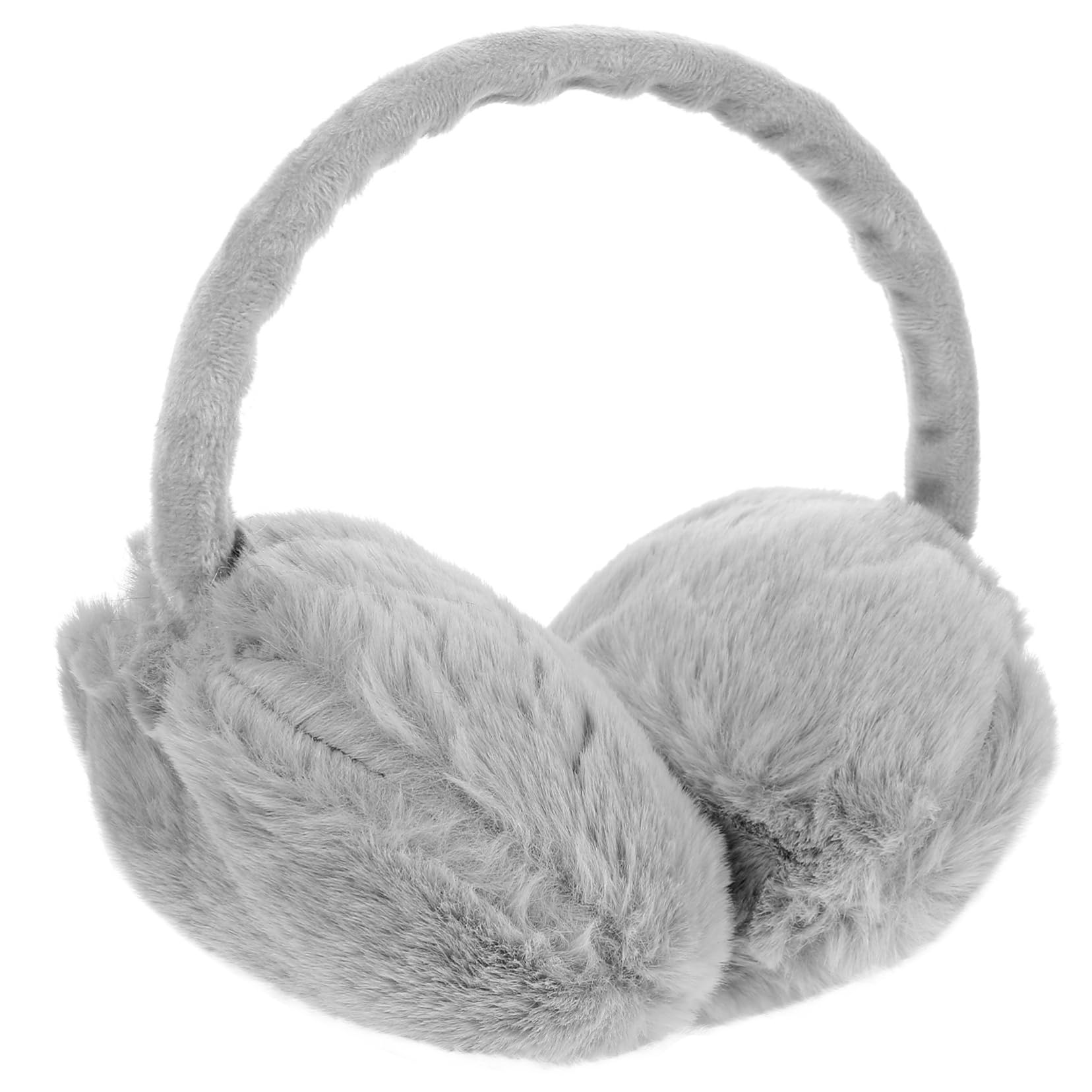 TOGEVAL Plush Earmuff for Women Stylish Ear Warmers for Adults Furry Ear Protector for Outdoor Fashion present for Winter Activities Cozy and Chic Design