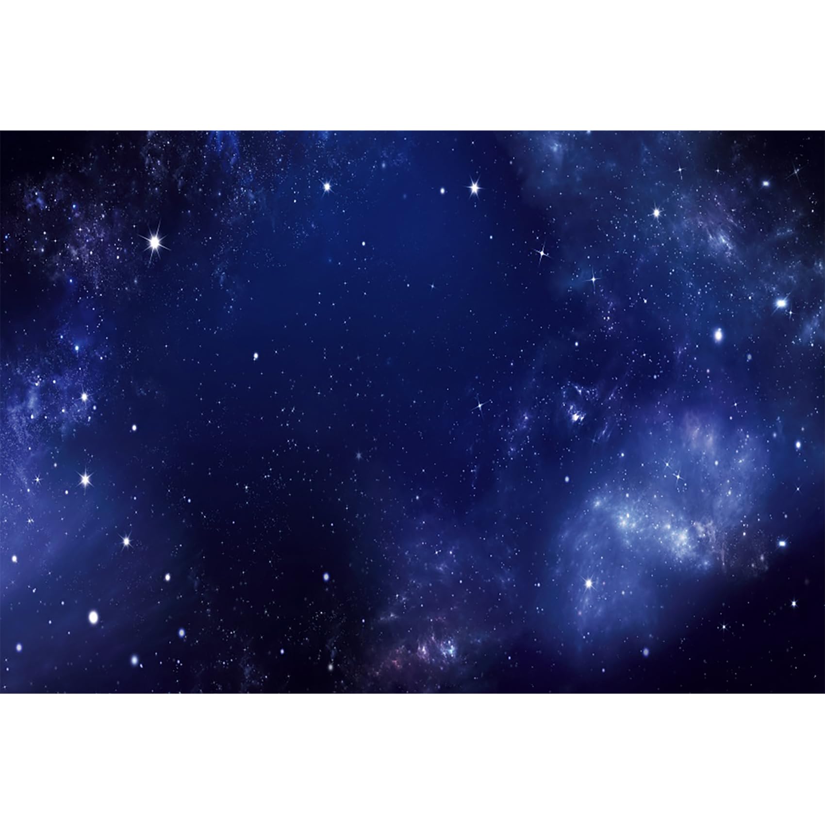 Notte Stellata Sfondo per la Fotografia 3x2,5m Nebulosa Cielo Stellato Spazio Esterno Cosmico Flash Sfondo Stelle Via Lattea Bambino Doccia Ragazzo Ragazza Compleanno Ritratto Prop