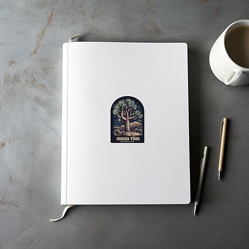 Miniatura 5 de Joshua Tree National Park - Calcomanía de vinilo impermeable para parachoques de automóvil, laptop, fundas de teléfono, botella de agua, pared y