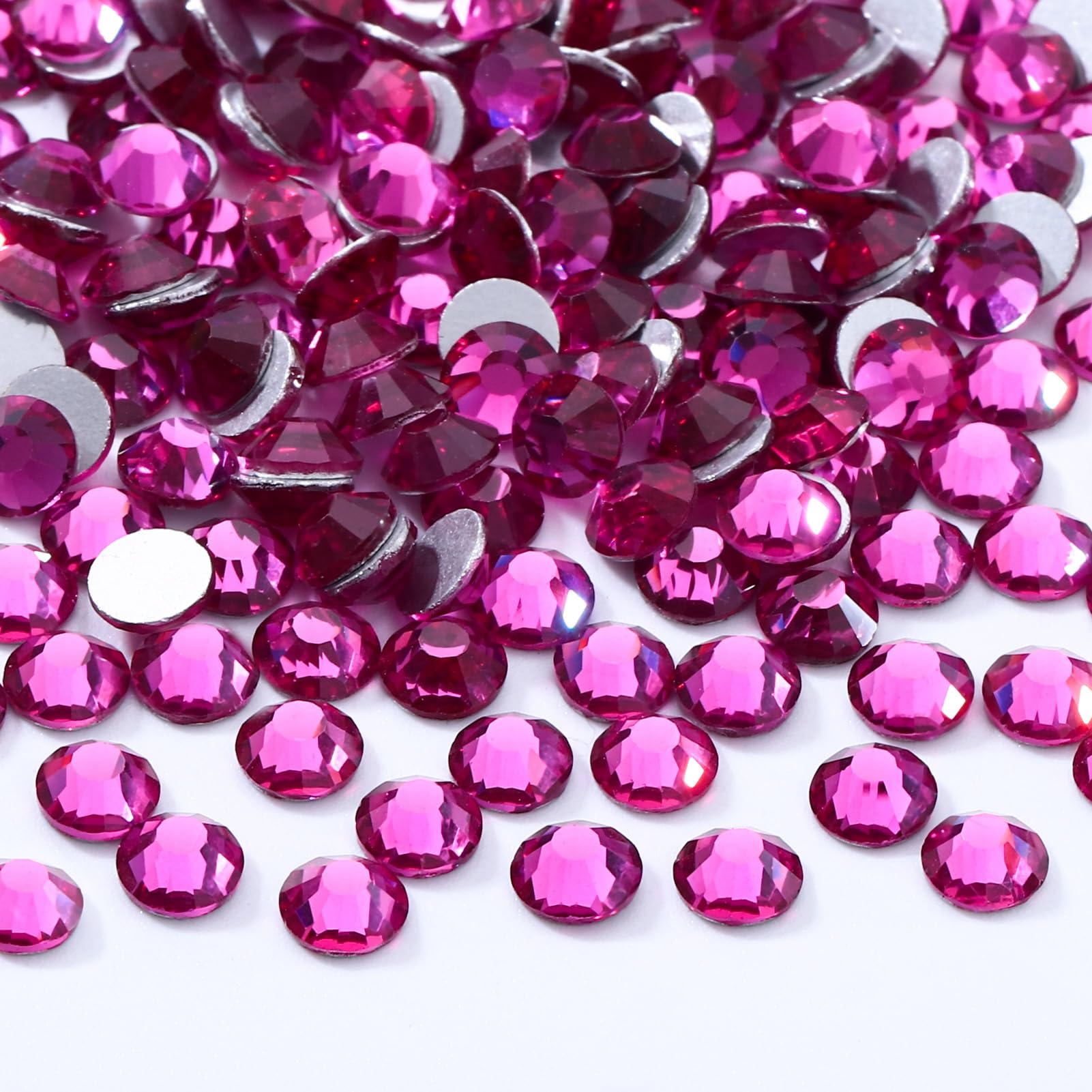 2880PCS Fuchsia SS20 Flatback Rhinestones(4.6-4.8mm)