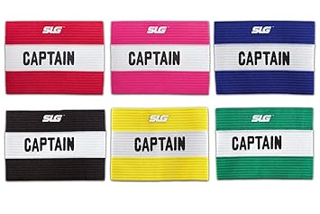 SLG Captain arm Band (Pack of 3) Senior Size |Colour :Multicolor|Material:Elastic
