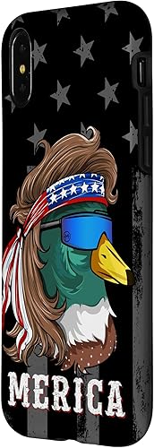 Miniatura 8 de Carcasa para iPhone 13 Patriotic Mallard Duck Hunting American Waterfowl Hunter