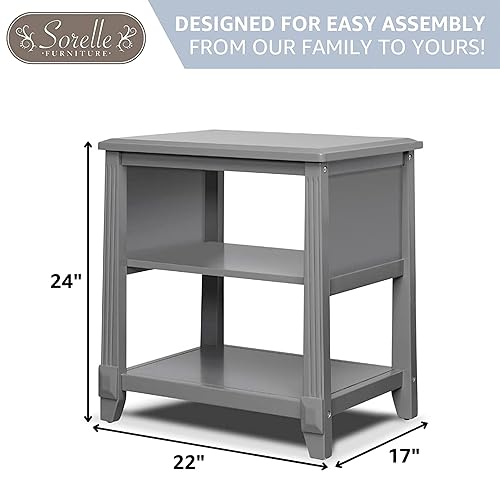 Miniatura 8 de Sorelle Furniture Berkley - Cómoda para guardería, muebles de dormitorio de niños, cajones de tocador, mesita de noche para habitación de niños con