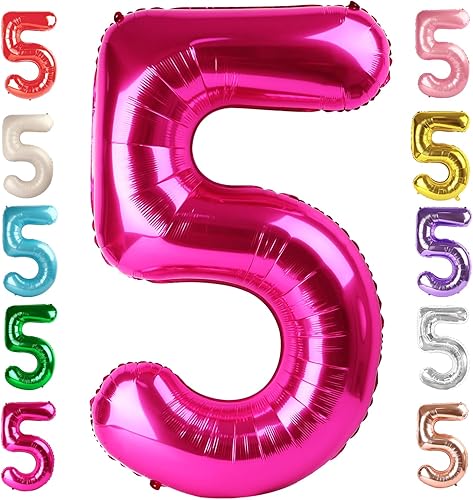 Vista 188 de Globos del números 0 de 40 pulgadas para formar los números 10, 20, 30, 40, 50, 60, 70, 80, 90, 100, para decoración de cumpleaños, bodas, eventos