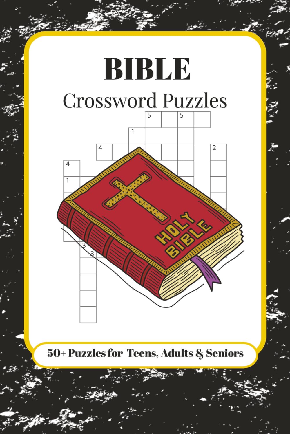 BIBLE CROSSWORD PUZZLES: Crossword Puzzles with Easy to Read Print about the Bible, Gospels, and More | 6x9 inches, 120 Pages | 50+ Puzzles | Solutions Included