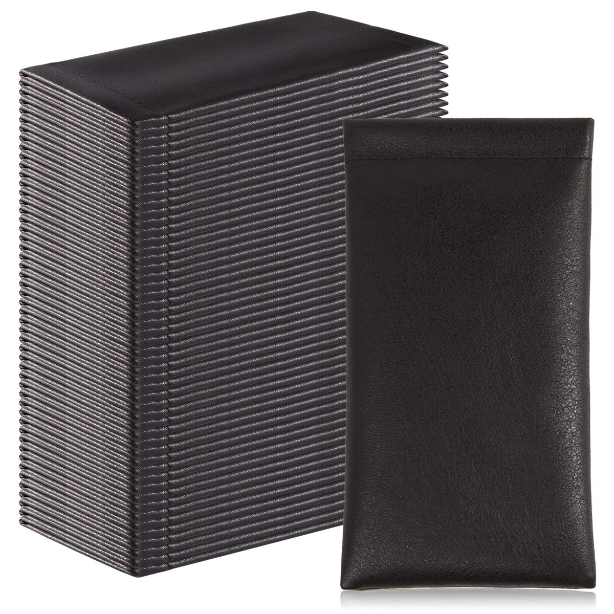TRIUMPH VISION Eyeglass Case Glasses Case Soft Sunglass Pouch Sleeve 3 Pack
