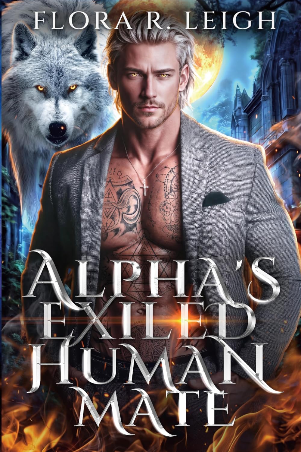 The Alpha's Exiled Human Mate: A Rejected Mate Forbidden Love Secret Baby Paranormal Romance (The Moonlit Vows)