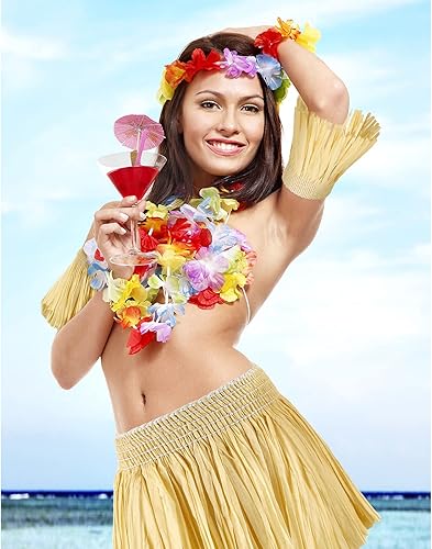 Miniatura 4 de SATINIOR 6 piezas de espantapájaros disfraz de espantapájaros, sombrero de espantapájaros, kit de paja unisex para adultos, accesorio de paja de