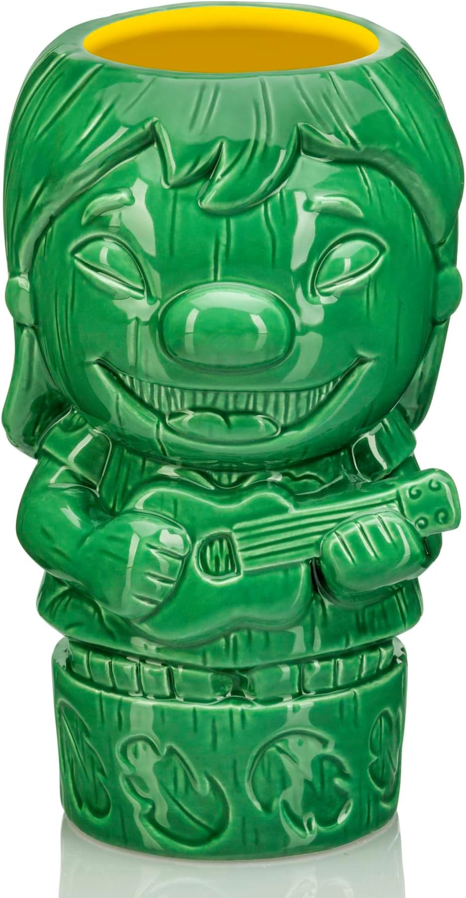 Geeki Tikis Disney Lilo & Stitch Ukulele Lilo Ceramic Mug | Party Cocktail Tumbler For Liquor and Beverages | Holds 21 Ounces