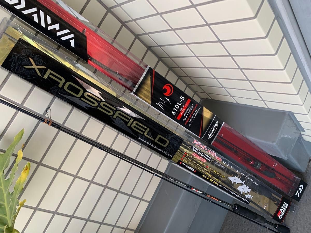 6点アジングセット・2ピースロッド(180㌢)&リール・ダイワ月下