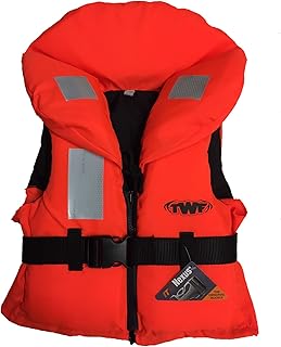 Kids 100N Approved Life Jacket Childs Children Boys Girls, Orange, 10-20KG