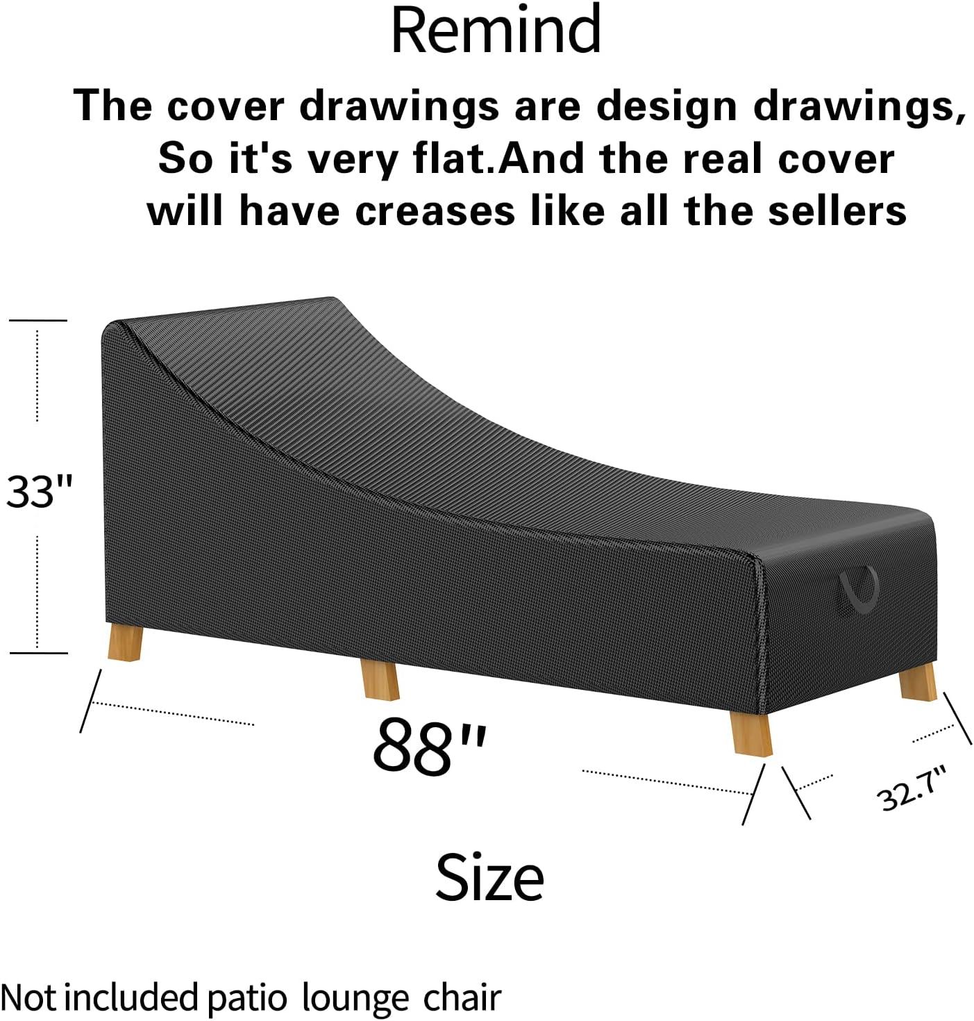 Buy Patio Lounge Chair Cover Heavy Duty Outdoor Chaise Lounge Covers,Outdoor Waterproof