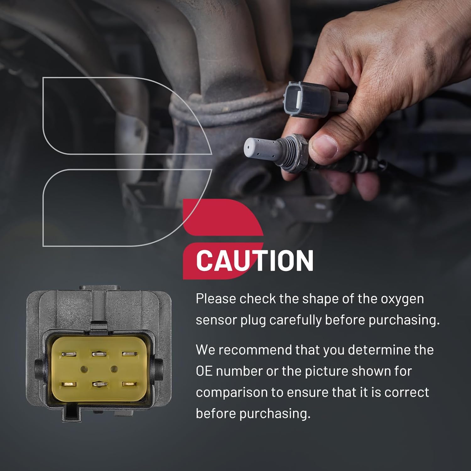 BDFHYK Oxygen Sensor Upstream Downstream O2, Compatible with Infiniti FX45, Compatible with Nissan Altima, 234-5060, 226936M400, 226937S000 Replacement 1PCS