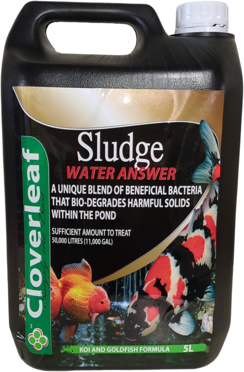 Cloverleaf Sludge Answer 5 Litre SA5 Amazon.co.uk Garden