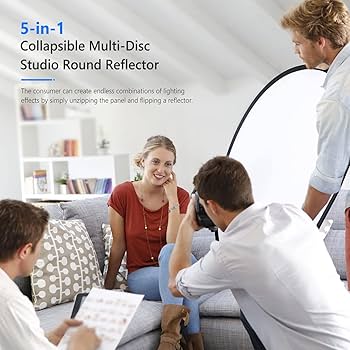 NEEWER 5-in-1撮影用 折りたたみ式 レフ板(銀、金、白、黒、半透明) (60cm x 90cm) Amazon.co.jp: NEEWER 5-in-1撮影用 折りたたみ式 レフ板(銀、金
