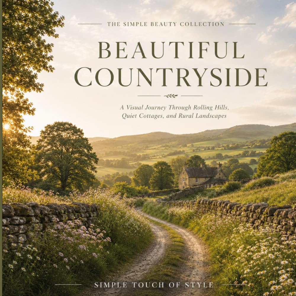Beautiful Countryside: A Visual Journey Through Rolling Hills, Quiet Cottages, and Rural Landscapes (The Simple Beauty Collection)