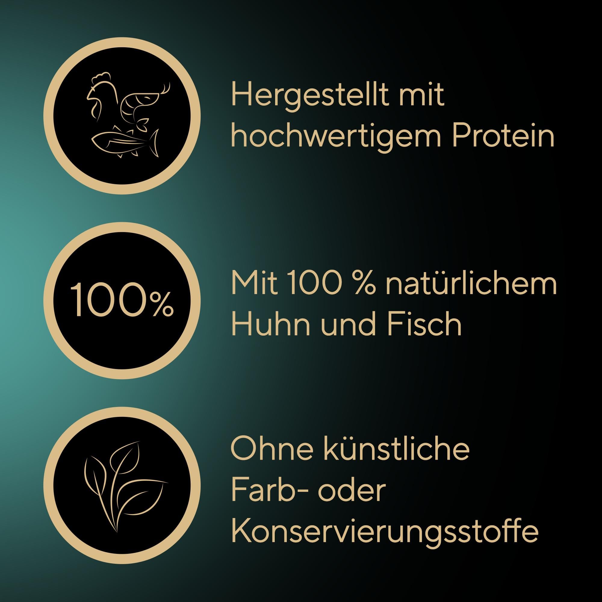 Sheba Filets Adult Katzenfutter in Sauce mit Huhn, Meeresfisch & Garnele, Lachs & Thunfisch 36 x 60 g Schale