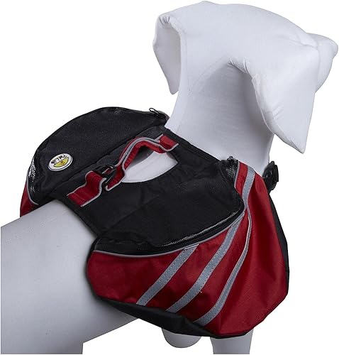 Pet Life Correa para perro Retract-A-Wag con tecnología de absorción de impactos, correa duradera y expandible para mascotas que se conecta a