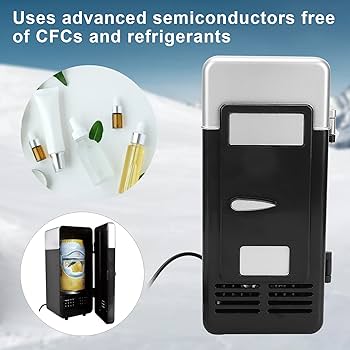 ミニ冷蔵庫　冷温庫USB Amazon | ミニ冷蔵庫 コンパクト ミニ USB 冷蔵庫 冷凍庫 飲める