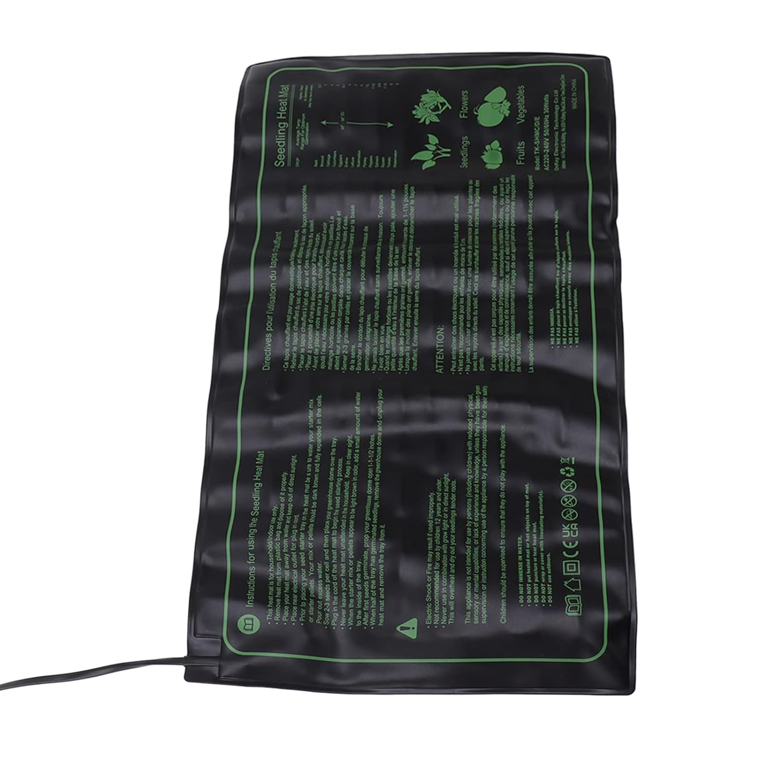 Buy Seedling Heating Mat, Increase Germination Success PVC Secure Power