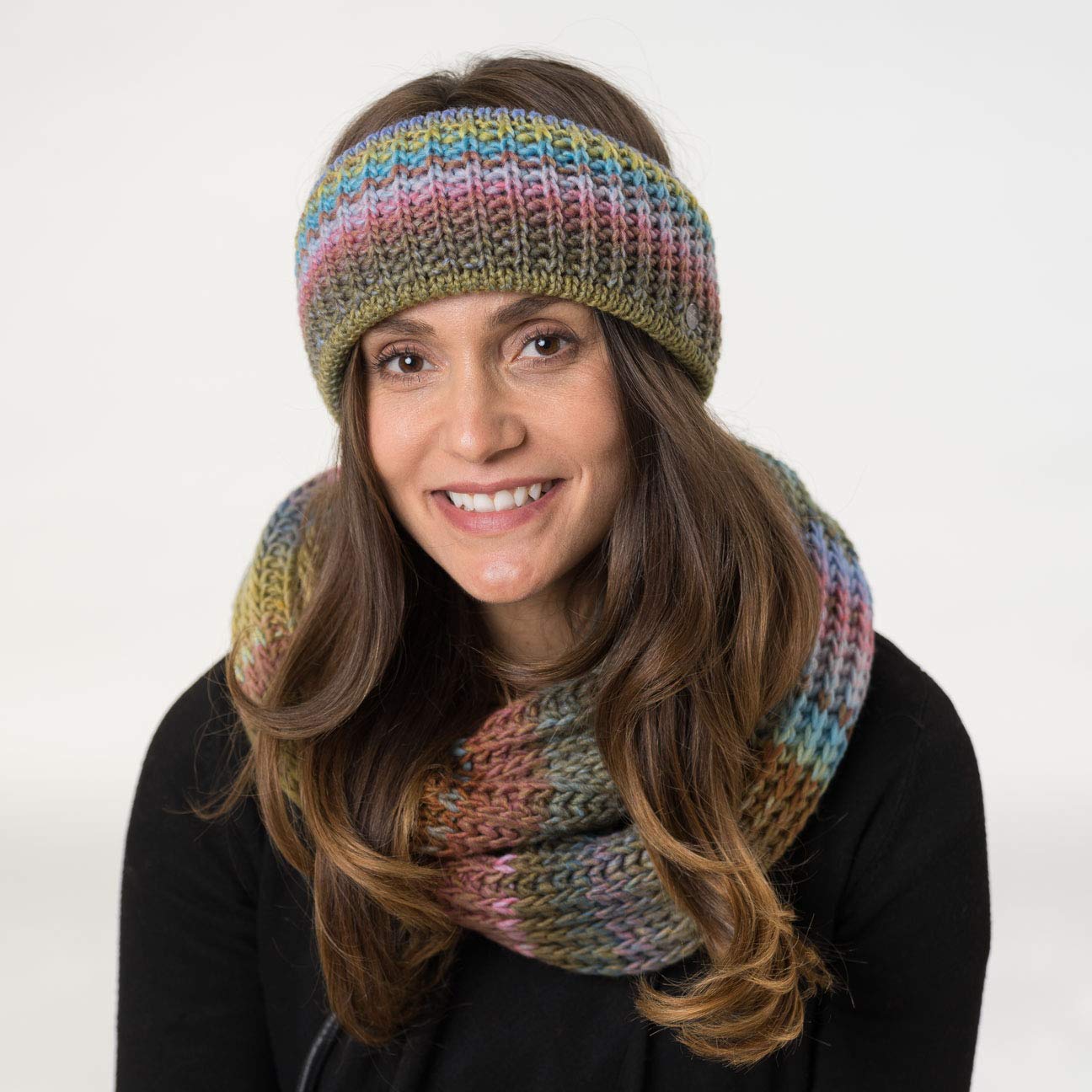 LIERYS Jasila Loopschal Made in Germany Damen und Herren Herbst Winter