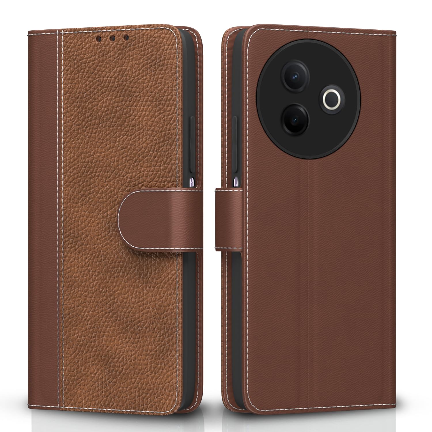 Vivo Y39 5G Flip Cover - Leather Wallet Case -1
